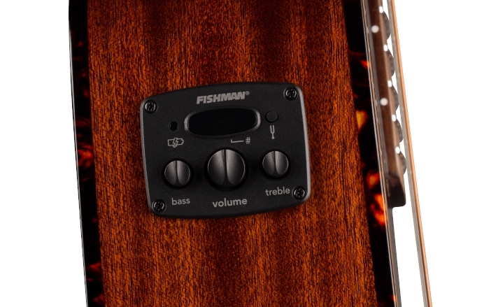 Fender California Deluxe Redondo Jr. E Mahogany Elektronika