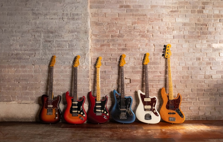 Fender American Professional Jazz Bass RW 3TSB Seria