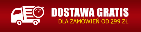 Darmowa dostawa od 299 PLN