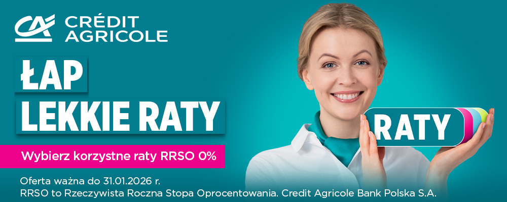 Raty 0% Credit Agricole