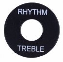 Henderson PRT/LP P�ytka prze��cznika gitarowego Czarny