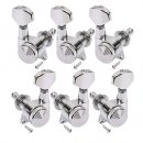 Partsland Mini Schaller Style Sperzel Coin Lock Tuner 3+3 CR