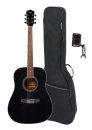 Carter Guitars CD-110 BK BUNDLE 2
