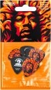 Dunlop Jimi Hendrix 69 Psych Series VooDoo Fire JHR14HV 6-pak