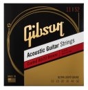 Gibson SAG-CBRW11 Coated 80/20 Bronze Acoustic Guitar Strings 11-52