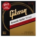 Gibson SAG-CPB11 Coated Phosphor Bronze Acoustic Guitar Strings 11-52