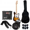 Squier Sonic Mustang MN 2TS Bundle 1