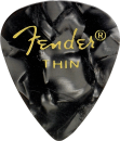 Fender Premium Celluloid Picks 351 Thin Black Moto