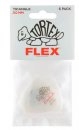 Dunlop 456P 0.50 Tortex Flex Triangle Pick 6-Pack