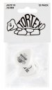 Dunlop 478P 0.73 Tortex White Jazz III 12-Pack
