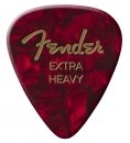 Fender 351 Premium Celluloid Extra Heavy Red Moto 12 Pack