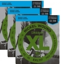 Daddario EXL117 3-Pak
