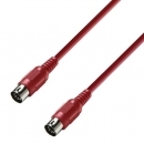 Adam Hall K3MIDI0600 RED Kabel MIDI