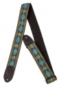 Gretsch "G Brand" Series Strap BLU/ORG BLK END