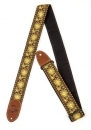 Gretsch "G Brand" Series Strap YLW/ORG BRN END