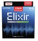 Elixir 16571 Optiweb 9-42 3-Pack