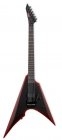 ESP LTD Arrow Black Metal II Black Red Burst Satin