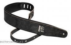 EBS Stained Leather Strap Black