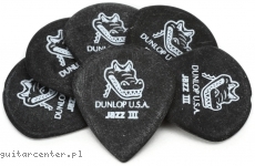 Dunlop 571P140 Gator Grip JAZZ III 1.40 Zestaw 6 kostek
