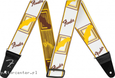 Fender WeighLess Monogram Strap W/BR/Y