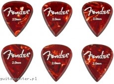 Fender Aero Acrylic Picks 2mm 6-pack