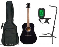 Carter Guitars CAG-8 BK Bundle 3