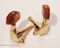 Partsland Schaller Style Acrylic Button 3+3 Tuner BWGD