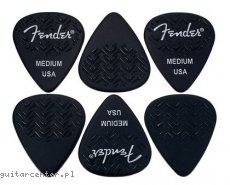 Fender 351 Wavelength Medium Black 6-pack