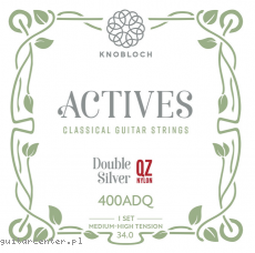 Knobloch ACTIVES Double Silver QZ Nylon 400ADQ Medium-G-High Tension