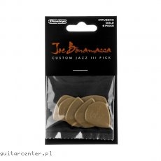Dunlop 47PJB3NG Bonamassa Jazz III Gold 6-pak