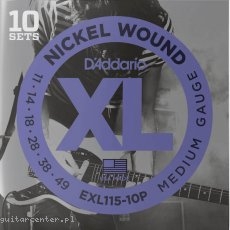 Daddario EXL115 10-pack