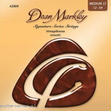 Dean Markley 2004 12-54 VintageBronze Singature Series Acoustic Guitar Strings