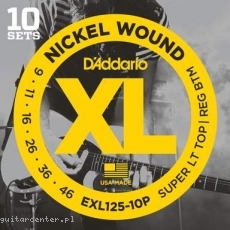 Daddario EXL125 10-pack
