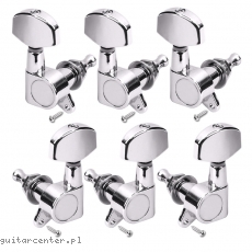 Partsland J01 Schaller 3+3 Komplet Kluczy do Gitary Elektrycznej CR