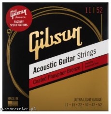 Gibson SAG-PB11 Phosphor Bronze Ultra-Light Gauge 11-52