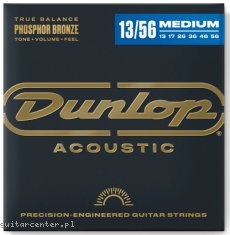 Dunlop DAP1356 Phosphor Bronze Medium 13-56
