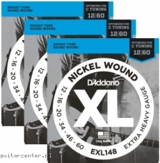 Daddario EXL148 3-Pak