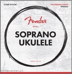 Fender California Coast Soprano Ukulele Strings
