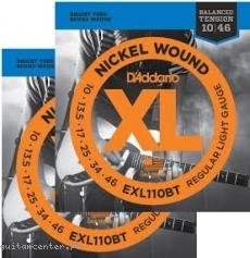 Daddario EXL110 BT 2-Pak