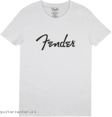Fender Spaghetti Logo Mens Tee WH S
