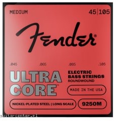 Fender UltraCore 9250M Roundwound Bass Strings 45-105