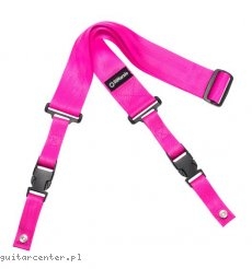 DiMarzio DD2200PK Nylon ClipLock Strap Neon Pink
