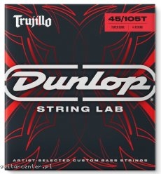 Dunlop RTT45105T String Lab Robert Trujillo Stainless Steel Tapered 45-105