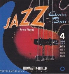 Thomastik Jazz Flat Wound JR344 43-89