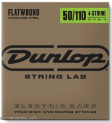 Dunlop DBFS50110 Stainless Steel Flatwound Bass 50-110
