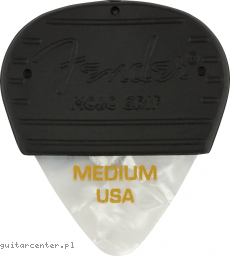 Fender Mojo Grip Picks 3-Pack White Moto Medium
