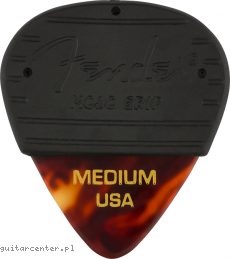 Fender Mojo Grip Picks 3-Pack Tortoiseshell Medium