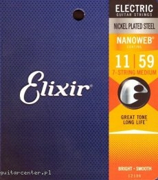Elixir 12106 NanoWeb Medium 11-59 (7 String)