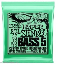 Ernie Ball 2822 Hyper Slinky Bass 5 40-130