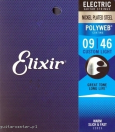Elixir 12025 PolyWeb Custom Light 9-46
